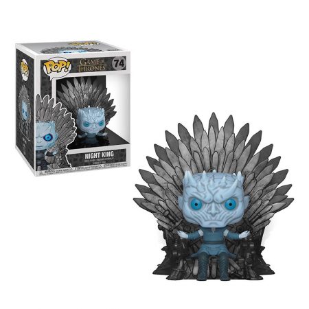 Funko POP! Game of Thrones - Night King on Iron Throne (Super Sized, 15cm)