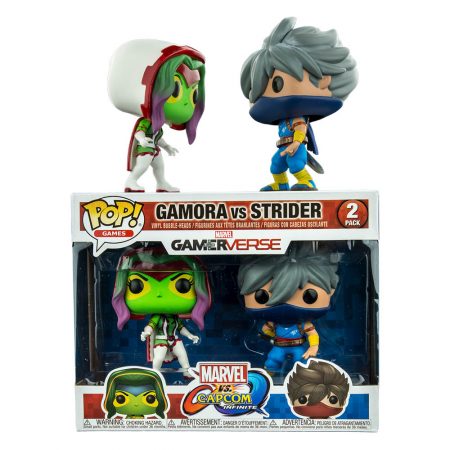 Funko POP! Games - Marvel vs Capcom Infinite - Gamora vs Strider Exclusive (2-Pack)