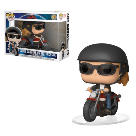 Funko POP! Rides - Captain Marvel - Carol Danvers (on Motorcycle)
