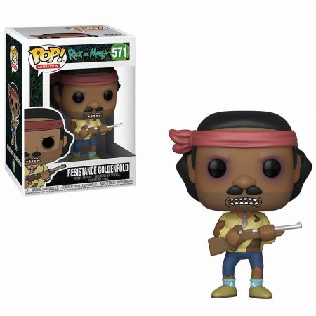 Funko POP! Animated - Rick and Morty - Resistance Goldenfold