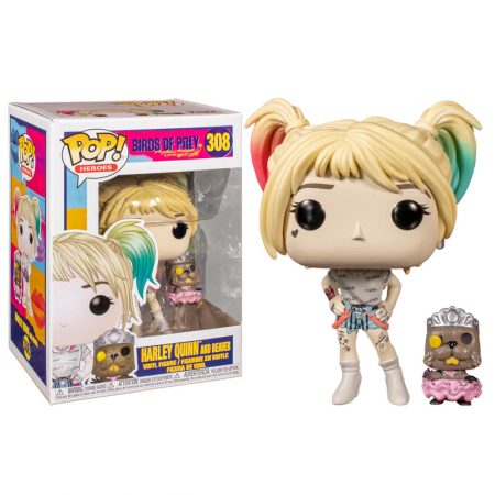 Funko POP! Heroes - Birds of Prey - Harley Quinn (with Beaver)