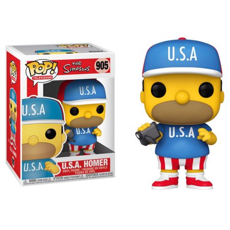 Funko POP! Television - The Simpsons - U.S.A Homer