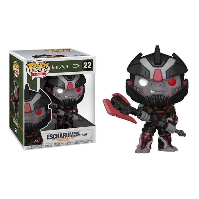 Funko POP! Games - Halo Infinite - Escharum with Gravity Axe (Super Sized, 15cm)