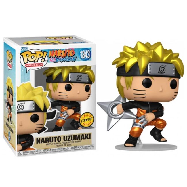 Funko POP! Animated - Naruto - Naruto Uzumaki (with Shuriken) (Chase)