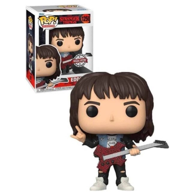 Funko POP! Television - Stranger Things - Eddie with Guitar (Special Edition)